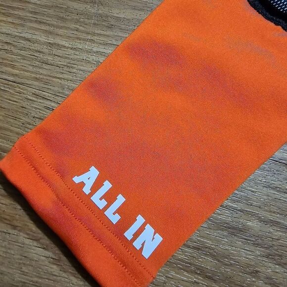 Nike Clemson Tigers PE Pre Hyperstrong Football Sleeve Elbow Protector Orange M - Picture 5 of 11